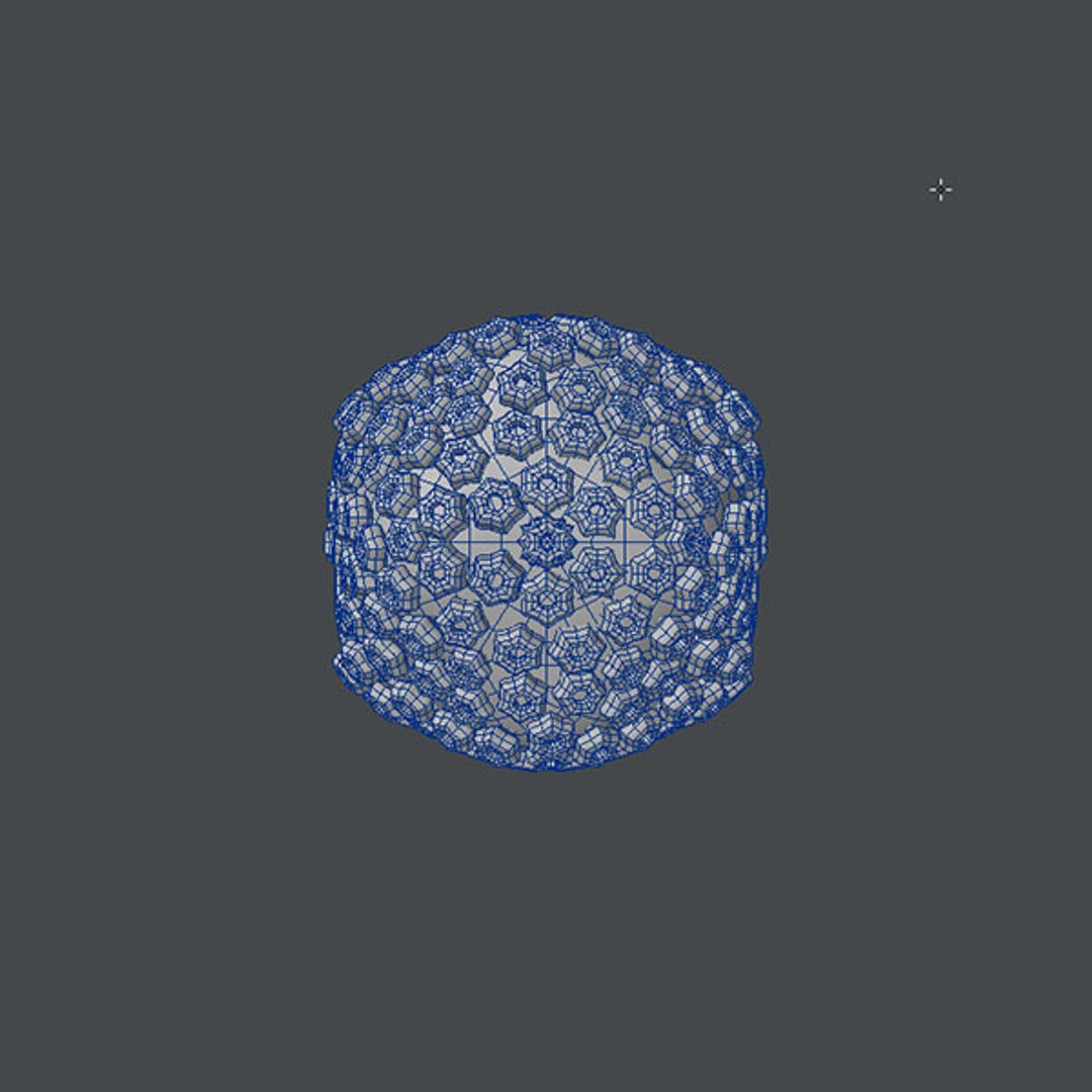 3d model of herpes virus https://p.turbosquid.com/ts-thumb/WO/jTe3w0/XAkIAYLs/capsid_wf/jpg/1343311798/1920x1080/fit_q87/7e494e31f9a10fcb8c86037d31a01631cd090c81/capsid_wf.jpg