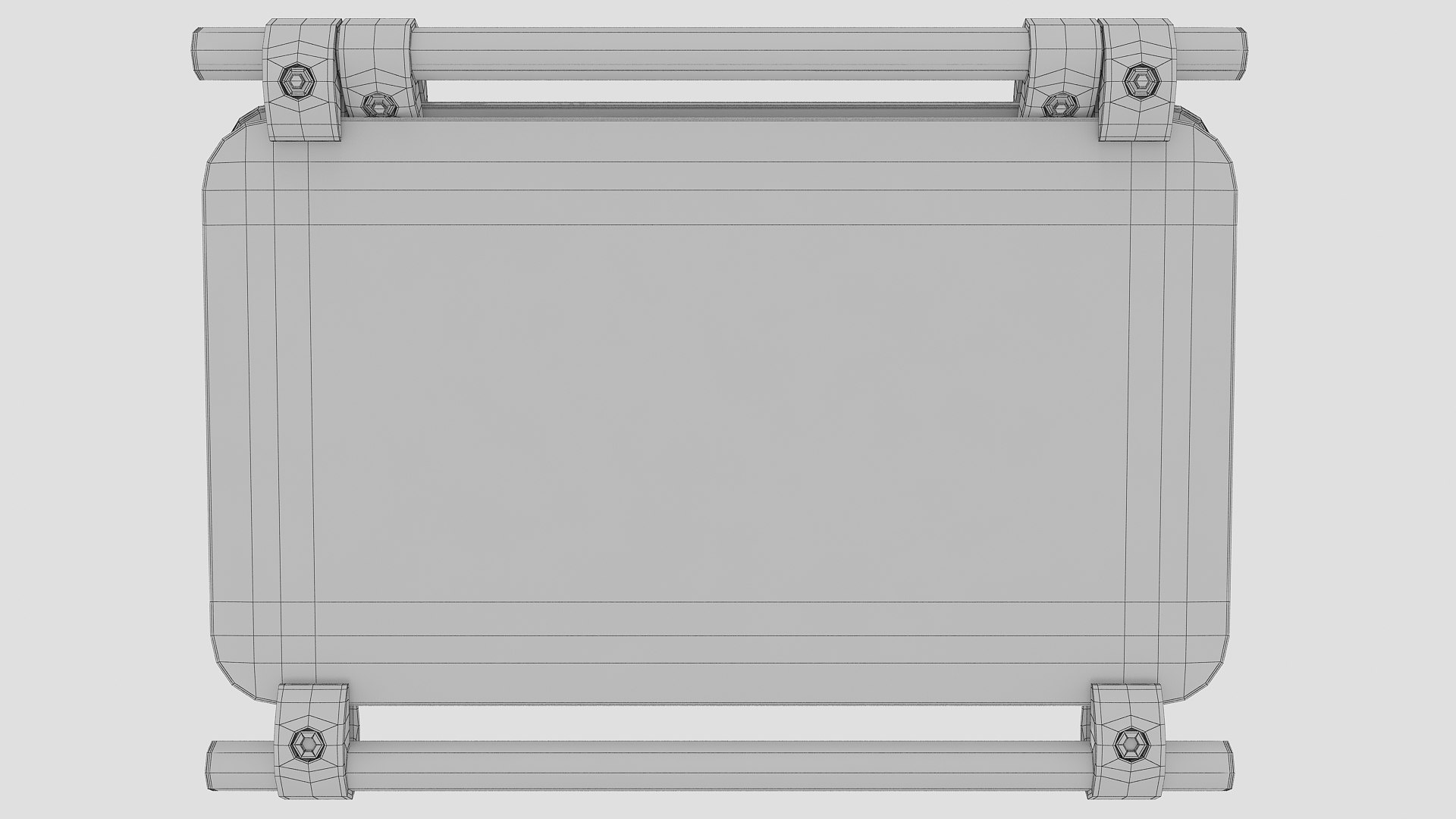3D model mirror scaled accurate - TurboSquid 1616639