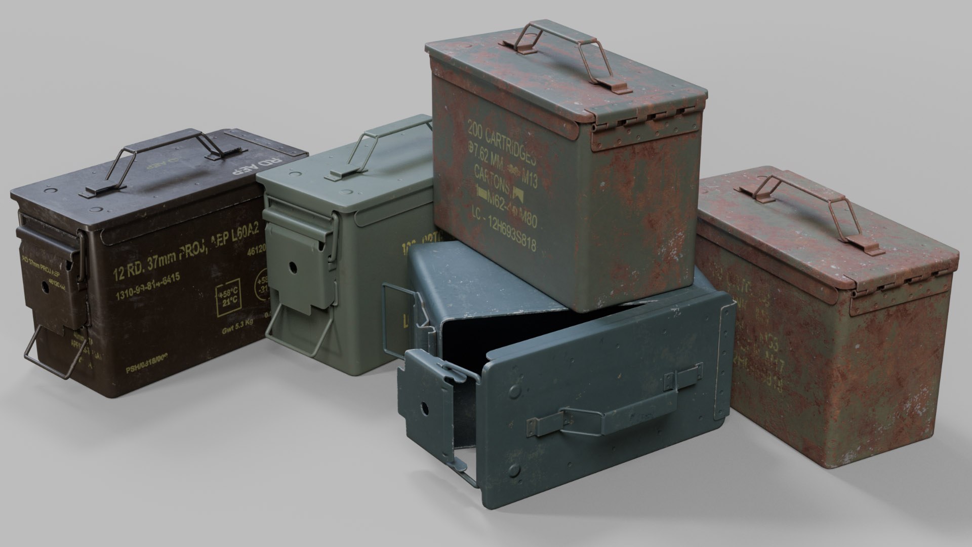 Ammo Box3Dモデル - TurboSquid 2085881