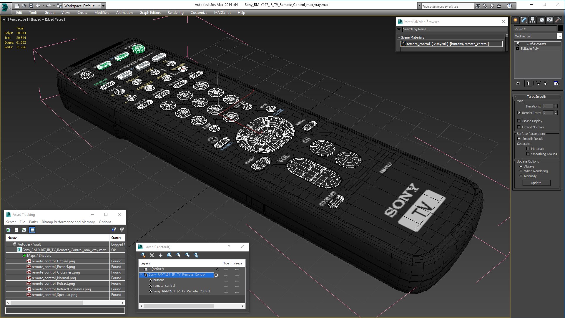 Sony RM-Y167 TV Remote Control 3D model https://p.turbosquid.com/ts-thumb/WO/t3KPfh/Ny/sony_rmy167_ir_tv_remote_control_018/jpg/1774389528/1920x1080/fit_q87/4f8adc43304e6cf828ca9f2b88c21824add041bc/sony_rmy167_ir_tv_remote_control_018.jpg