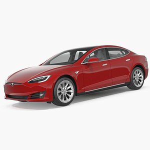 Tesla Model S 100D 2017 3D Model