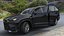 Toyota Grand Highlander 2024 Schwarz Rigged