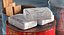 Cocaine Bricks Package 3D Model