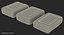 Cocaine Bricks Package 3D Model