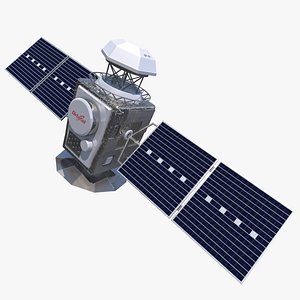 3d model generic satellite real