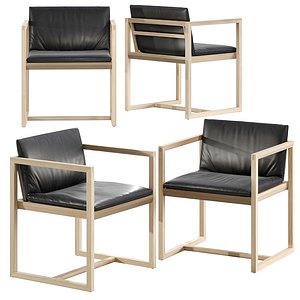 3D model Karimoku New Standard Armchair