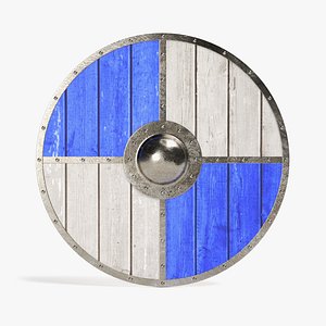 viking shield 3D model