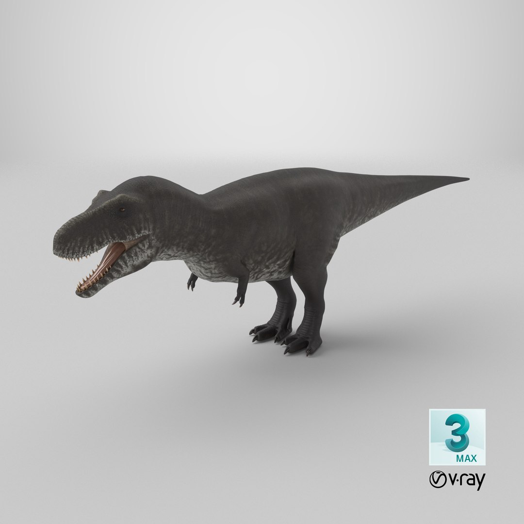 3D Tyrannosaurus model https://p.turbosquid.com/ts-thumb/WP/9Z37yQ/S2/stemcell_max_vray_render/png/1779457897/1920x1080/fit_q87/7ee4eeab77dacd7bcb3c7285190ccea29b255318/stemcell_max_vray_render.jpg