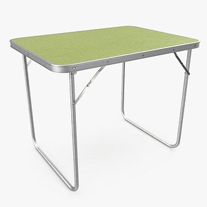 3ds camping folding table