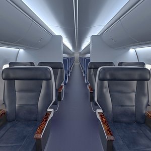 Boeing 737 Passenger Cabin