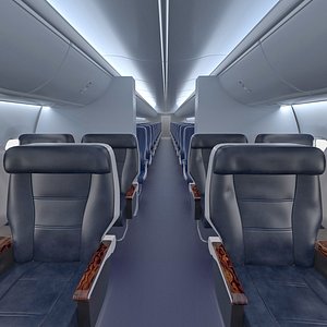 Boeing 737 Passenger Cabin