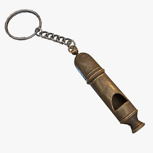 3D old whistle model