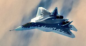 SU 57 Felon-TopGun-with Cocpit-High Resolution-Fully Rigged