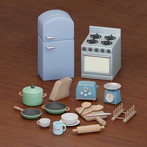 Kitchenware Collection 3D model