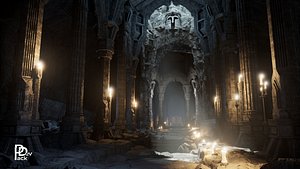 Dwarven Ruins  35 Assets 3D