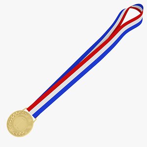 3D medal trophy