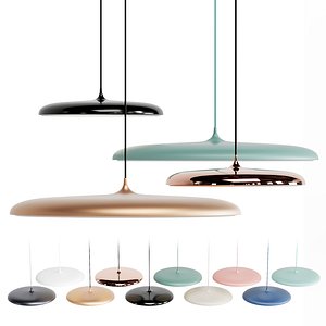 Arvid pendant 10 Materials 3D model