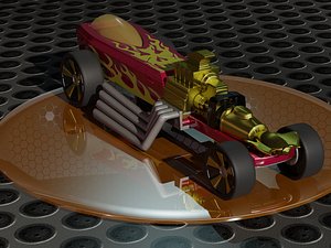 hot wheels rigor 3D model