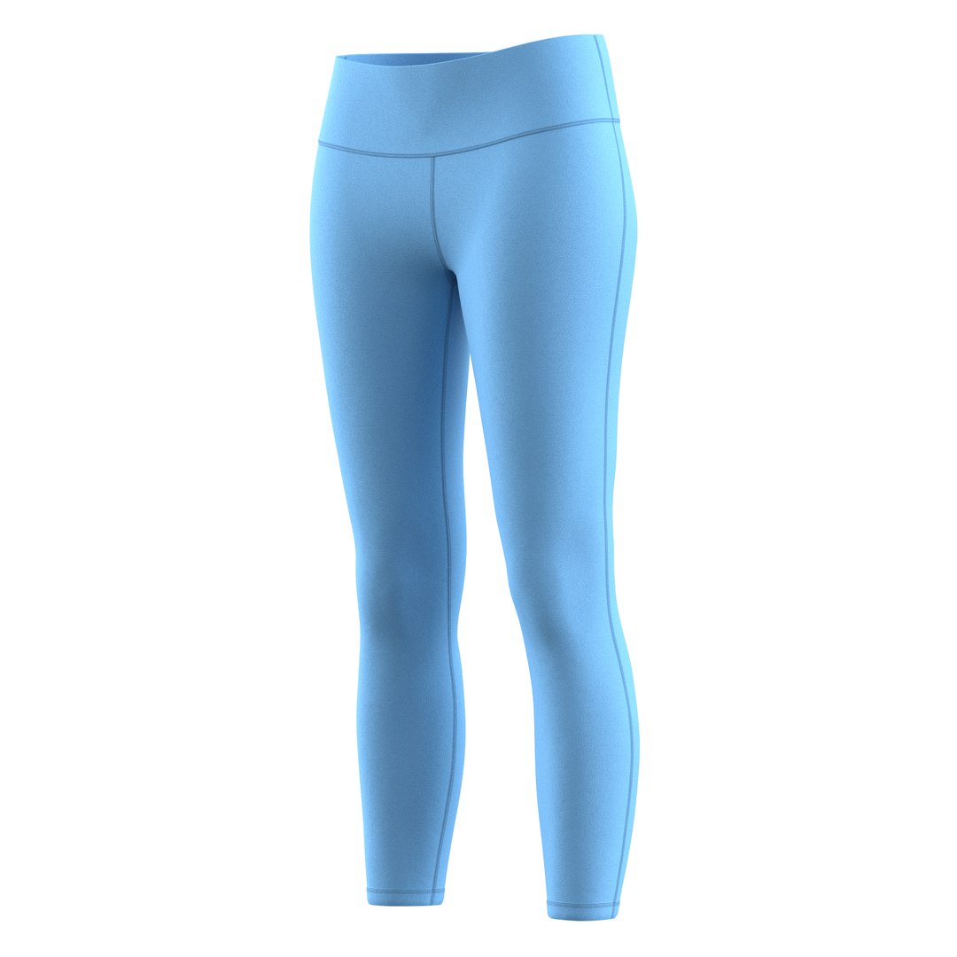 Women Mid-Waisted Leggings 3D model