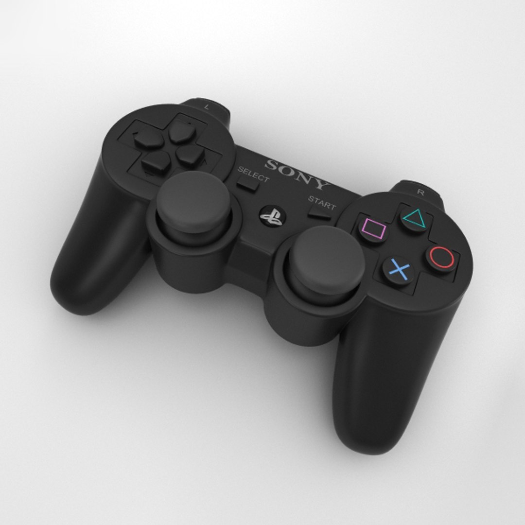 3D sony 3 playstation model TurboSquid 1307025