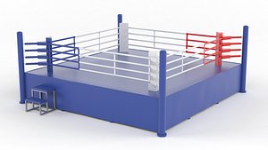3D model Boxing Ring