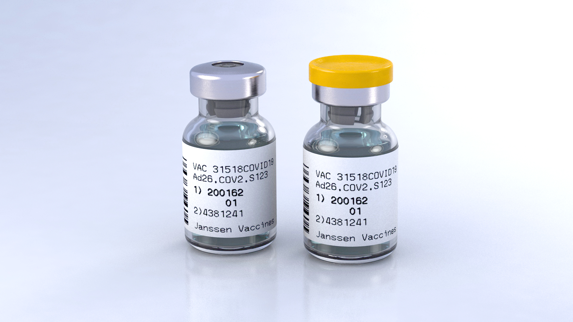 3D Serum Tubing Vials Janssen TurboSquid 1718503