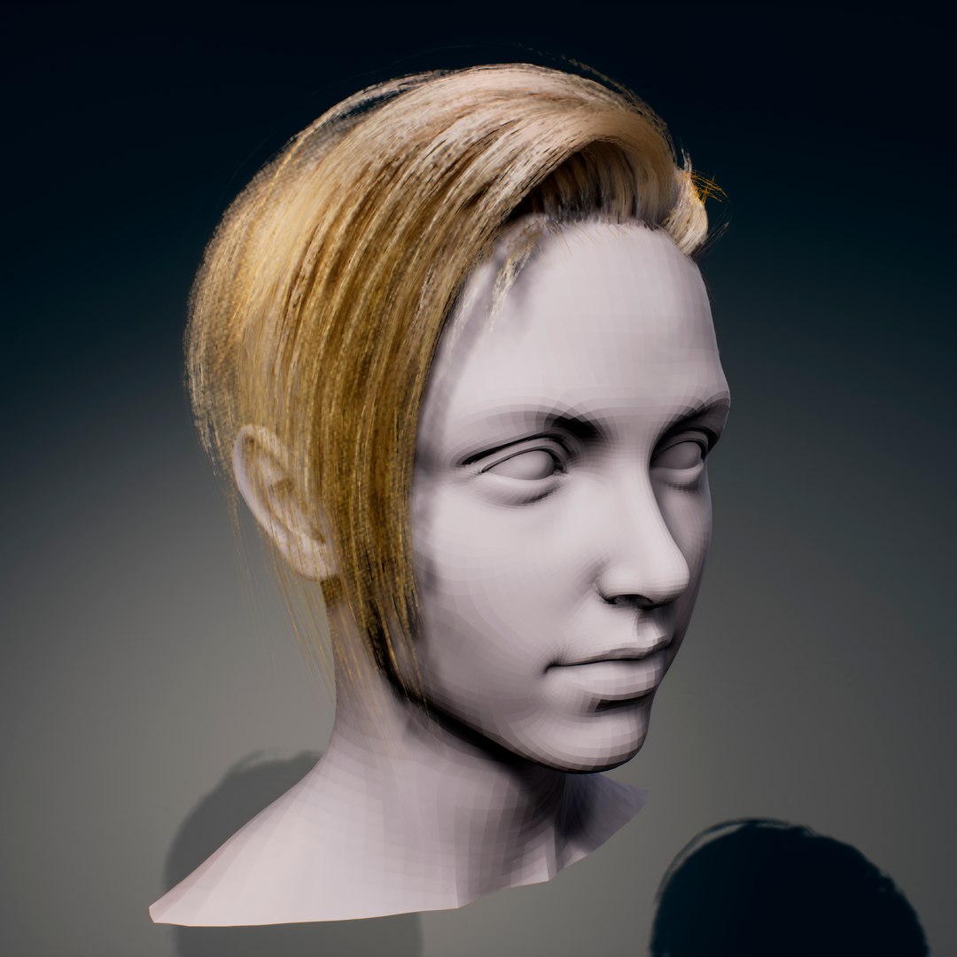 3D model Female Hair - TurboSquid 2034198