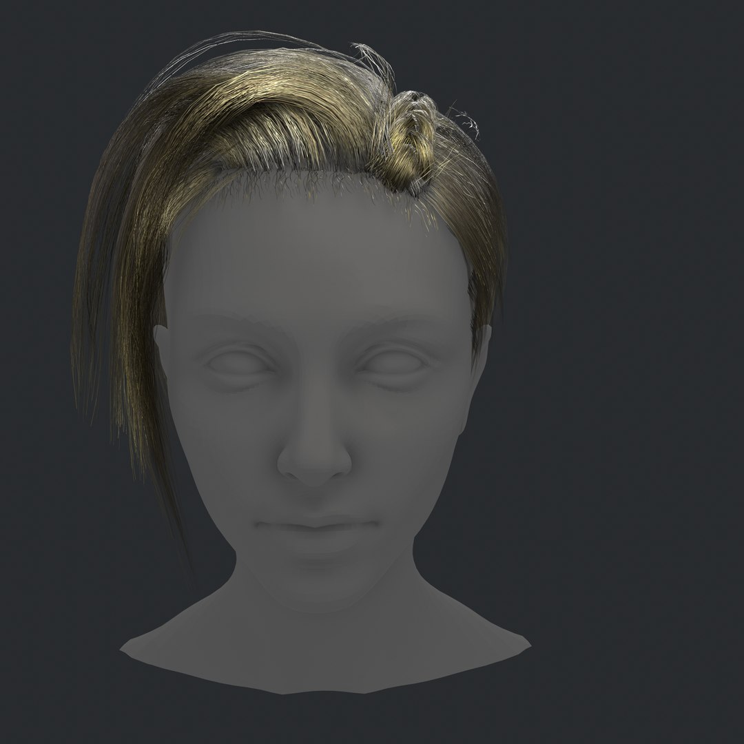 3D model Female Hair - TurboSquid 2034198