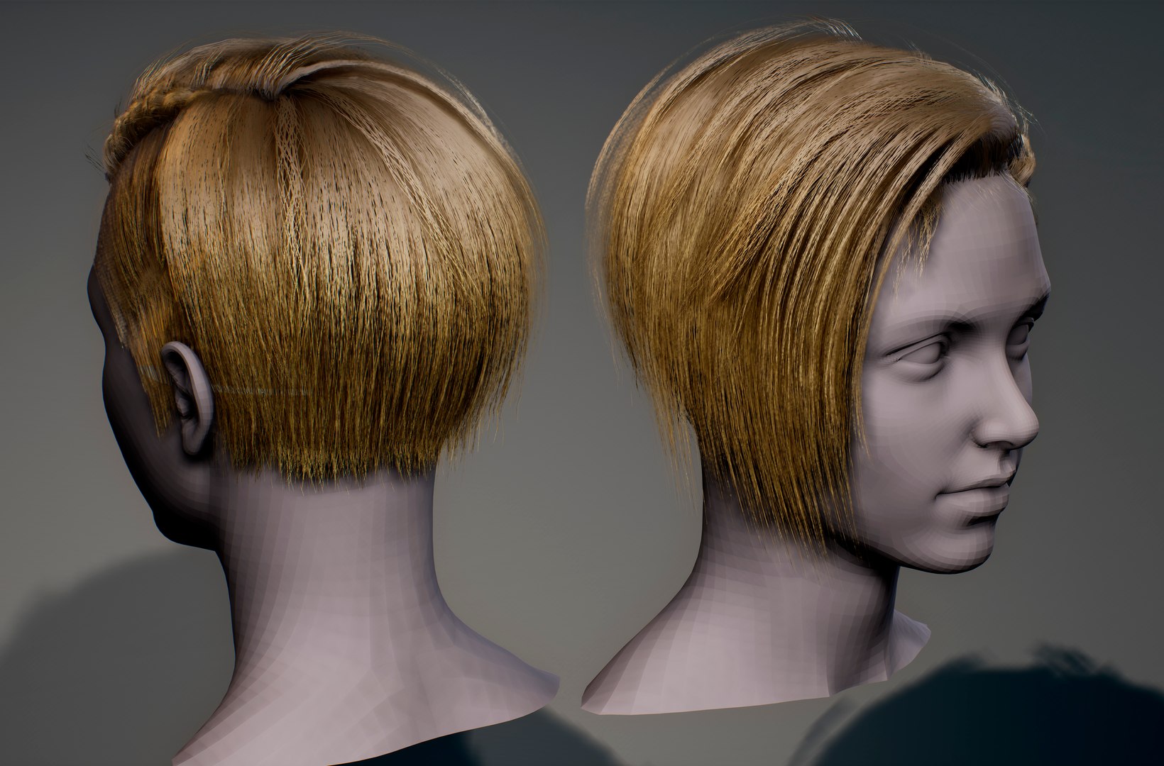 3D model Female Hair - TurboSquid 2034198