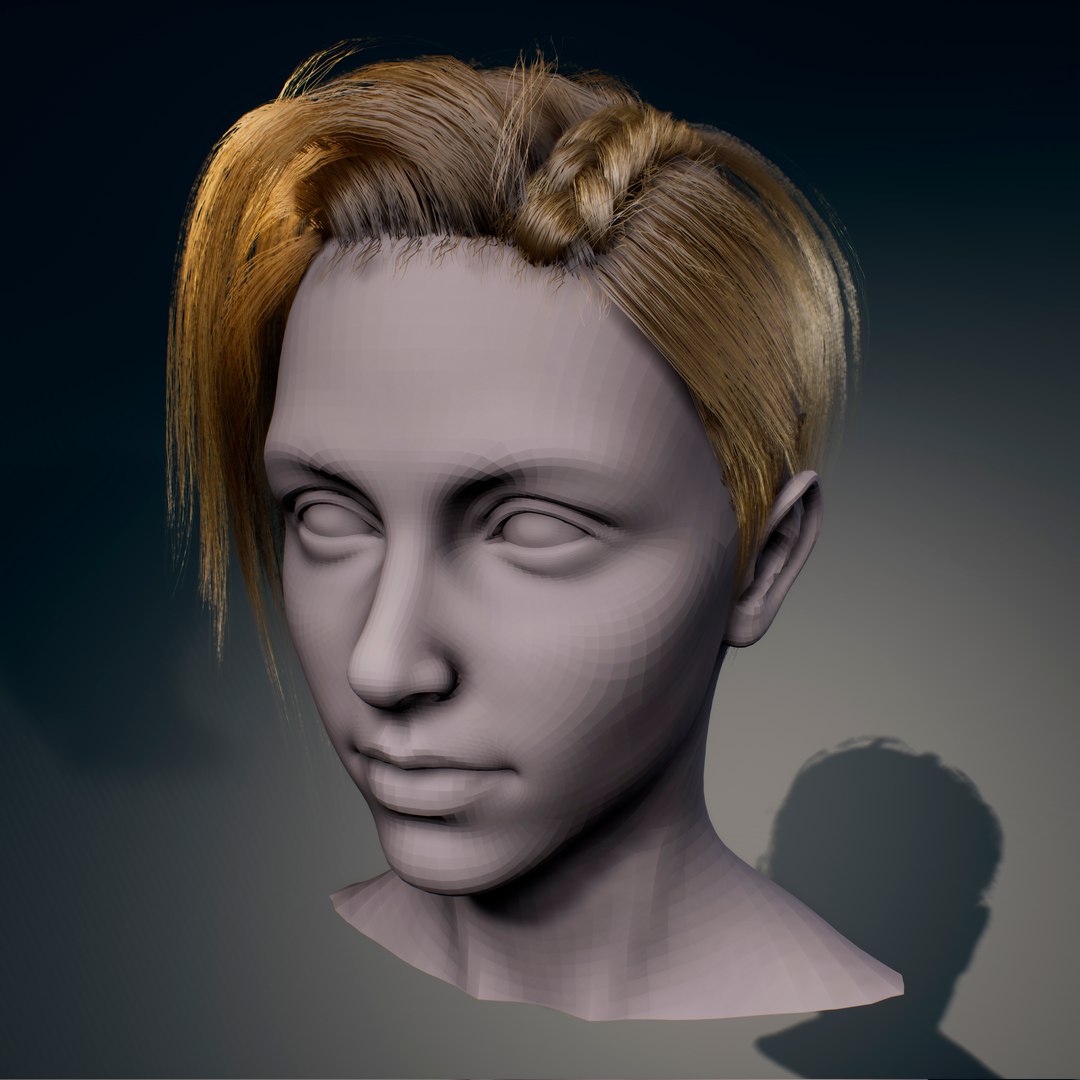 3D model Female Hair - TurboSquid 2034198