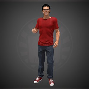 3D character people human