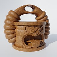 TIKI KEYCHAIN