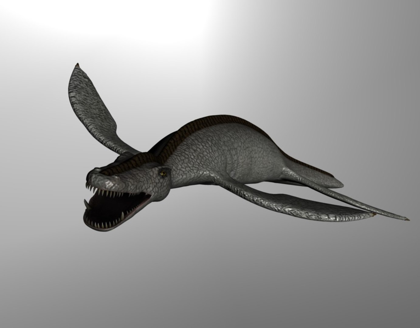 fantasy crocodil 3d max