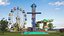 Drop Tower Ride Amusement Park Equipment