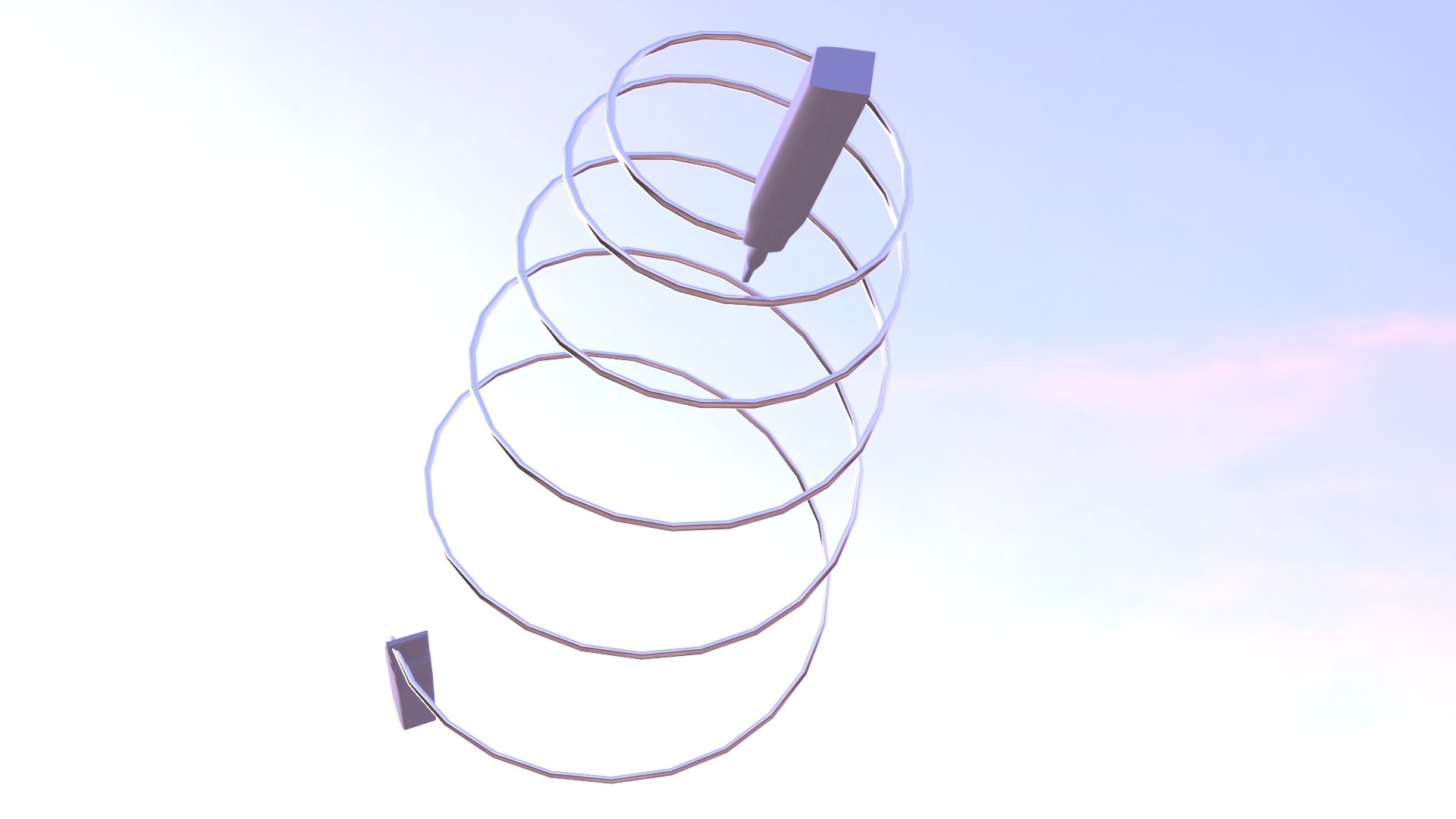 Free Spiral Skipping Rope 3D Model - TurboSquid 1775643