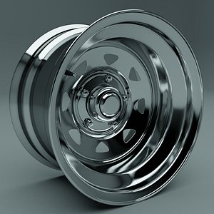 wheel rim 3D model
