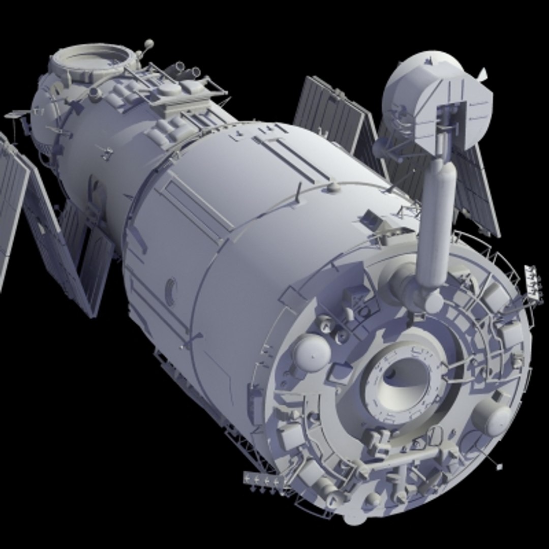 3d Model International Space Station Module