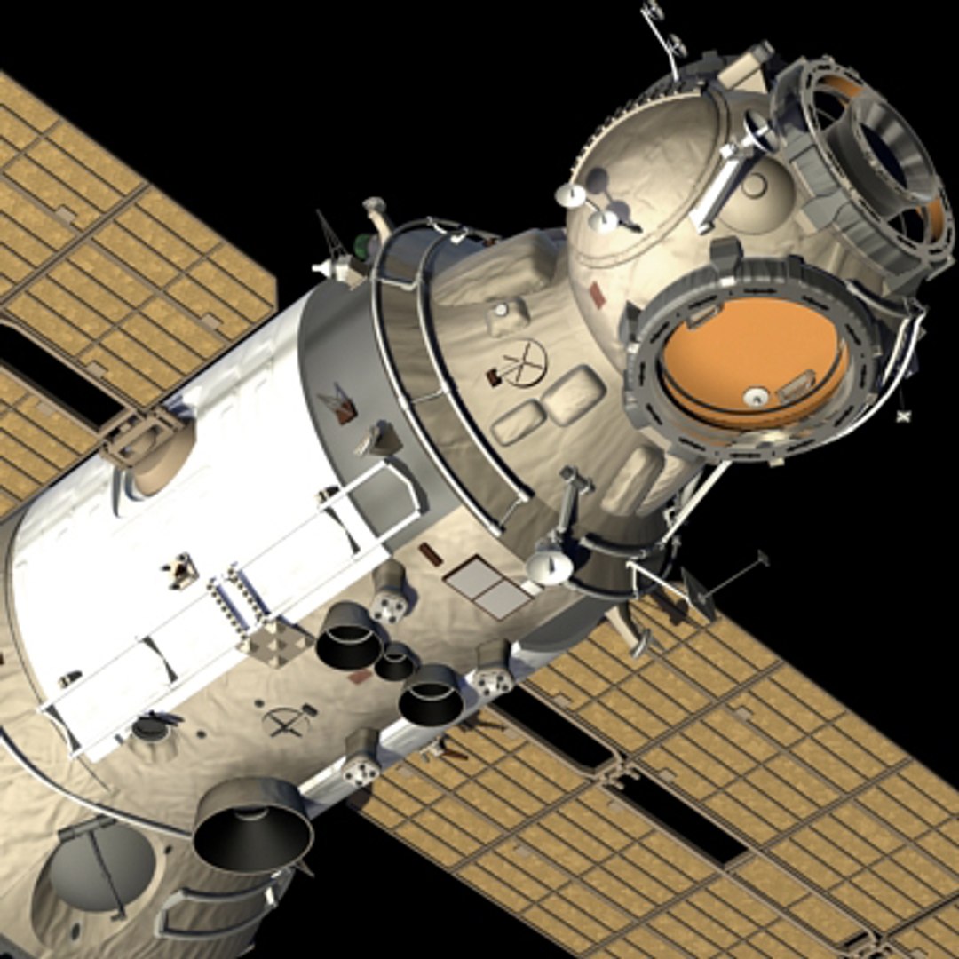 3d Model International Space Station Module