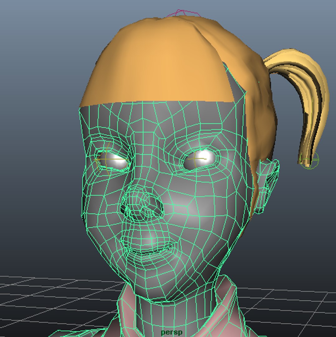 Girl 3d Max