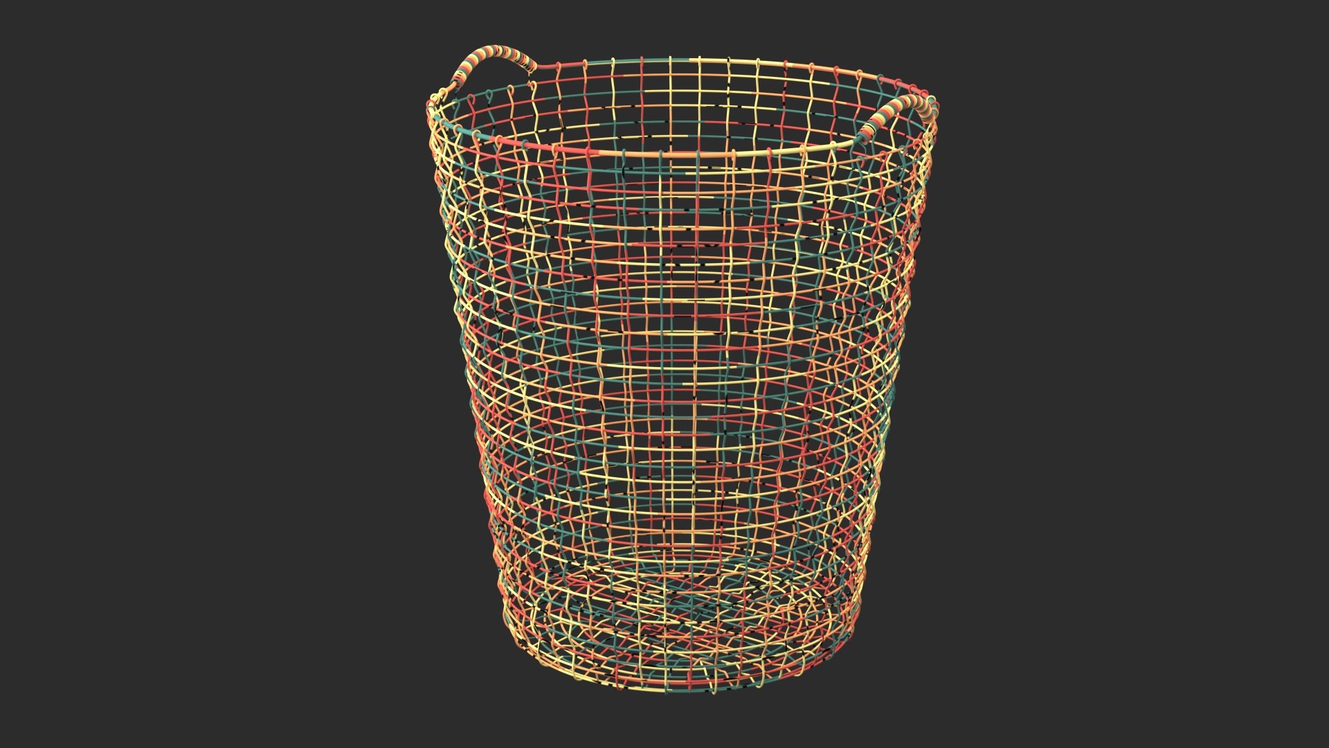 3D Wire Basket - TurboSquid 2001082