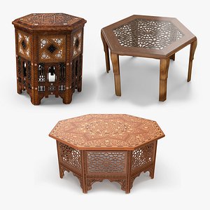 Oriental Wooden Tables Collection
