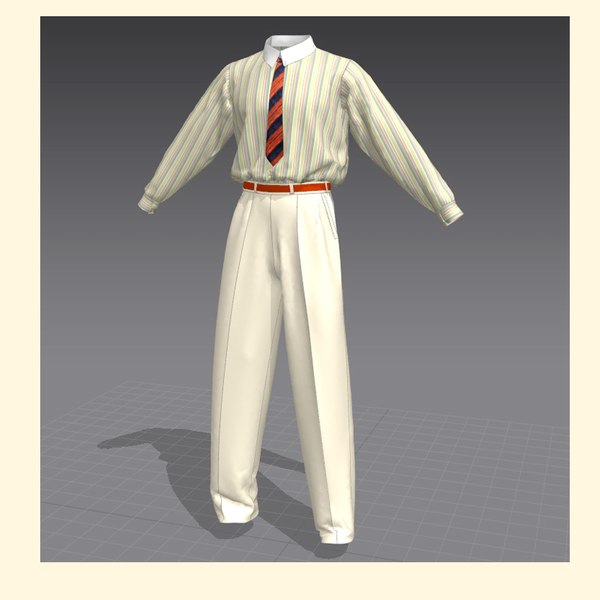 modelo 3d Ropa clasica - TurboSquid 955719