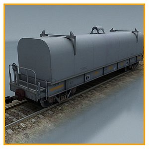 3dsmax cargo wagon