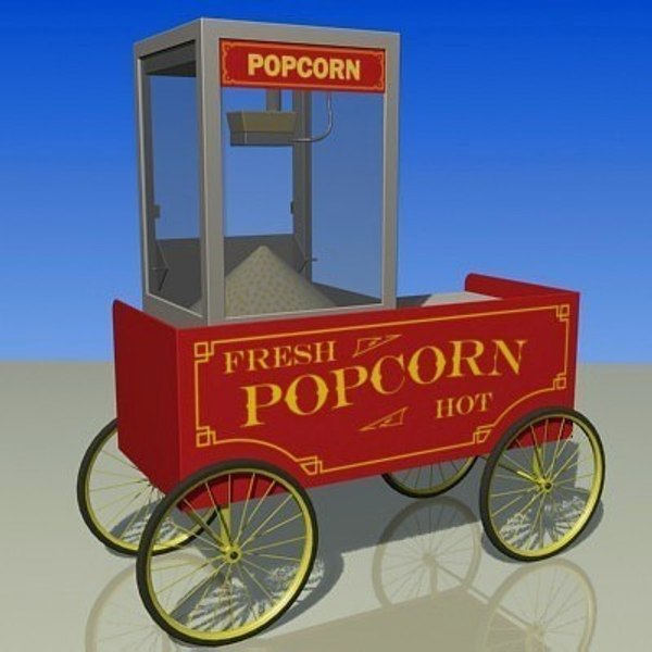 Architecture Popcorn-Cart 3D Models for Download | TurboSquid