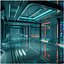 Sci-Fi Corridor Station Interior