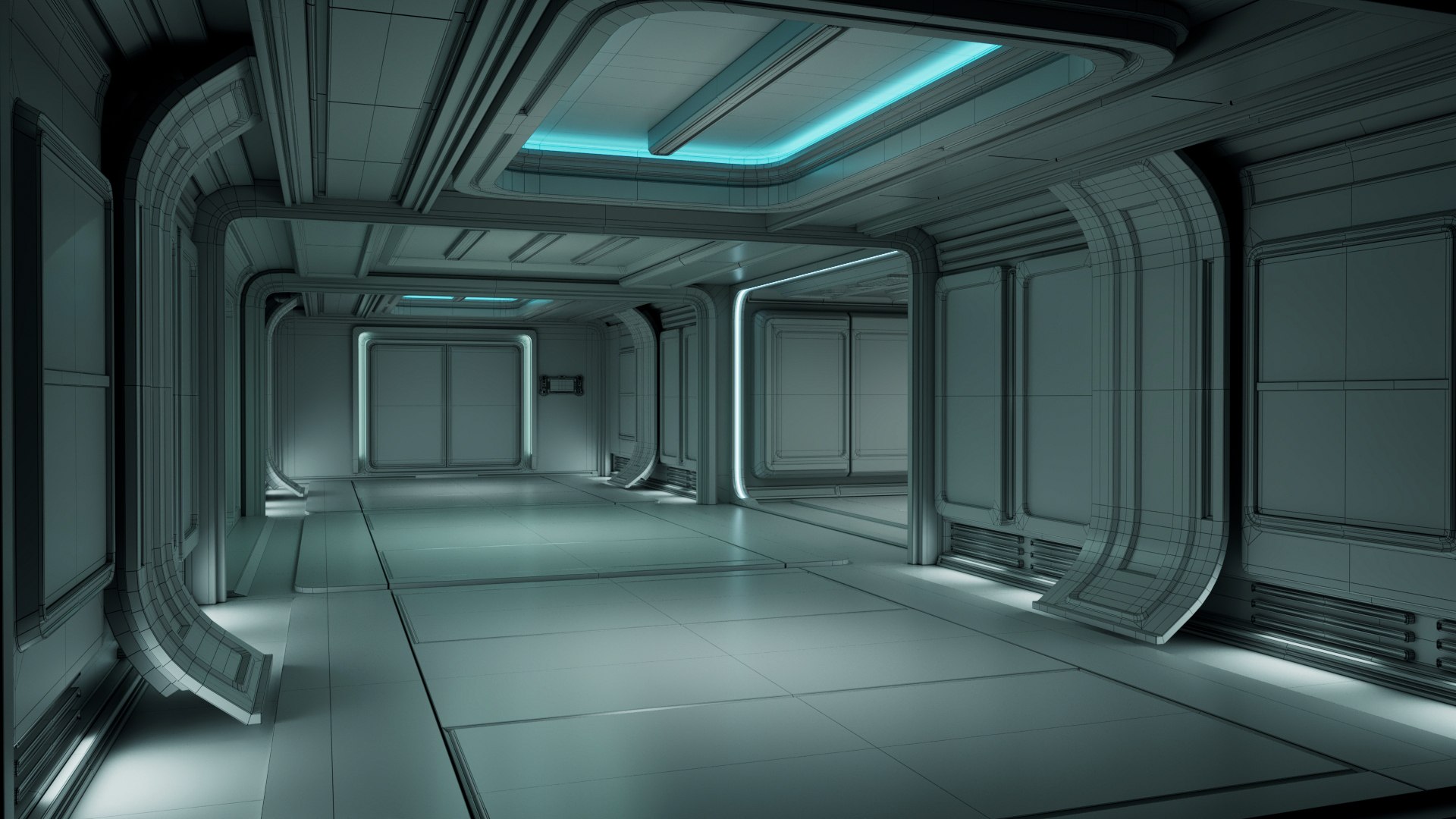 Sci-Fi Corridor Station Interior 3D https://p.turbosquid.com/ts-thumb/WQ/4V8NhI/bD/wireframe01/jpg/1764662309/1920x1080/fit_q87/02ee70a89af82889e9db71c53bd1b07c7947f518/wireframe01.jpg
