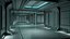 Sci-Fi Corridor Station Interior