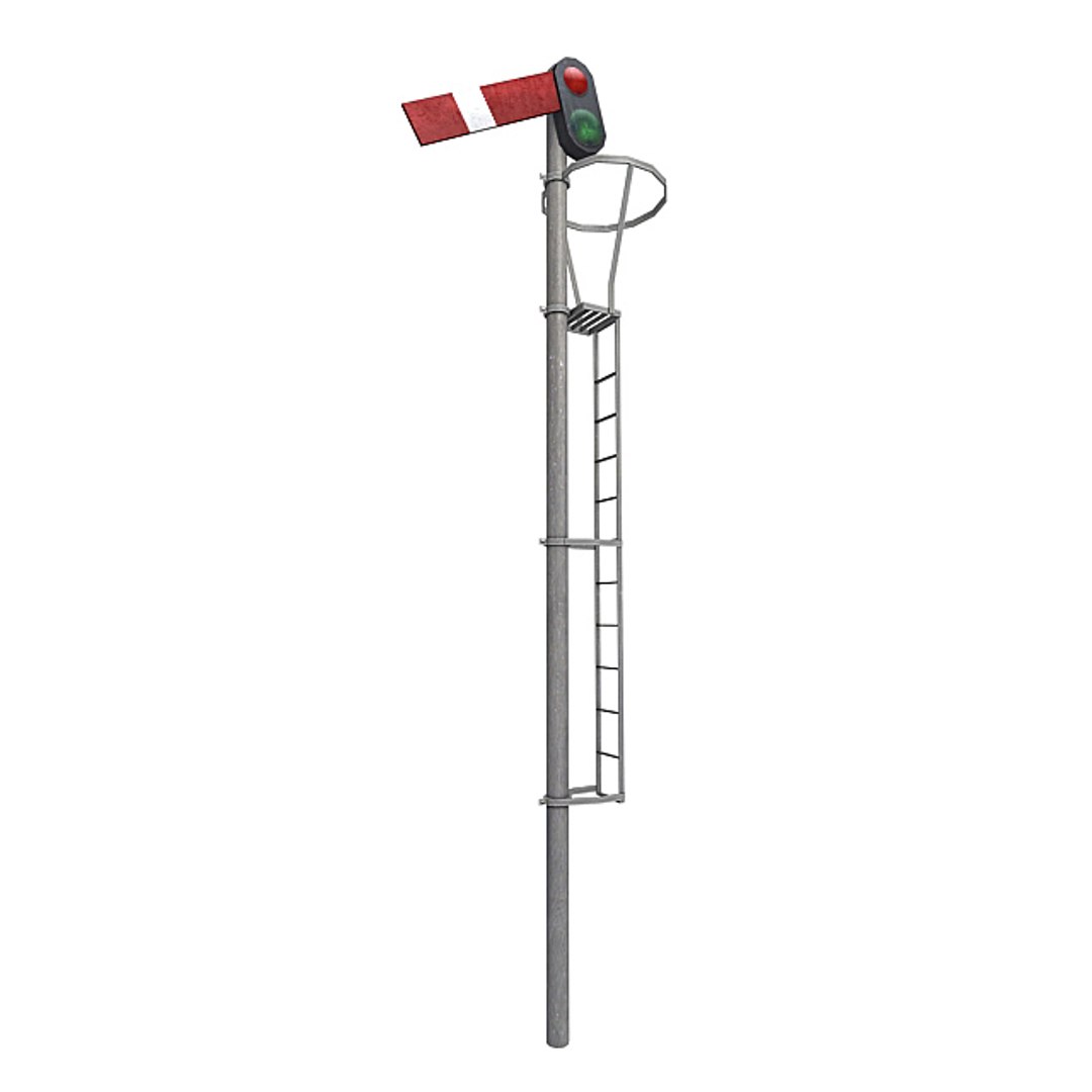 3ds max railway signal box