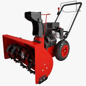 3ds max snow blower power