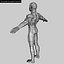 Polygonal Athletic Male 3d Model